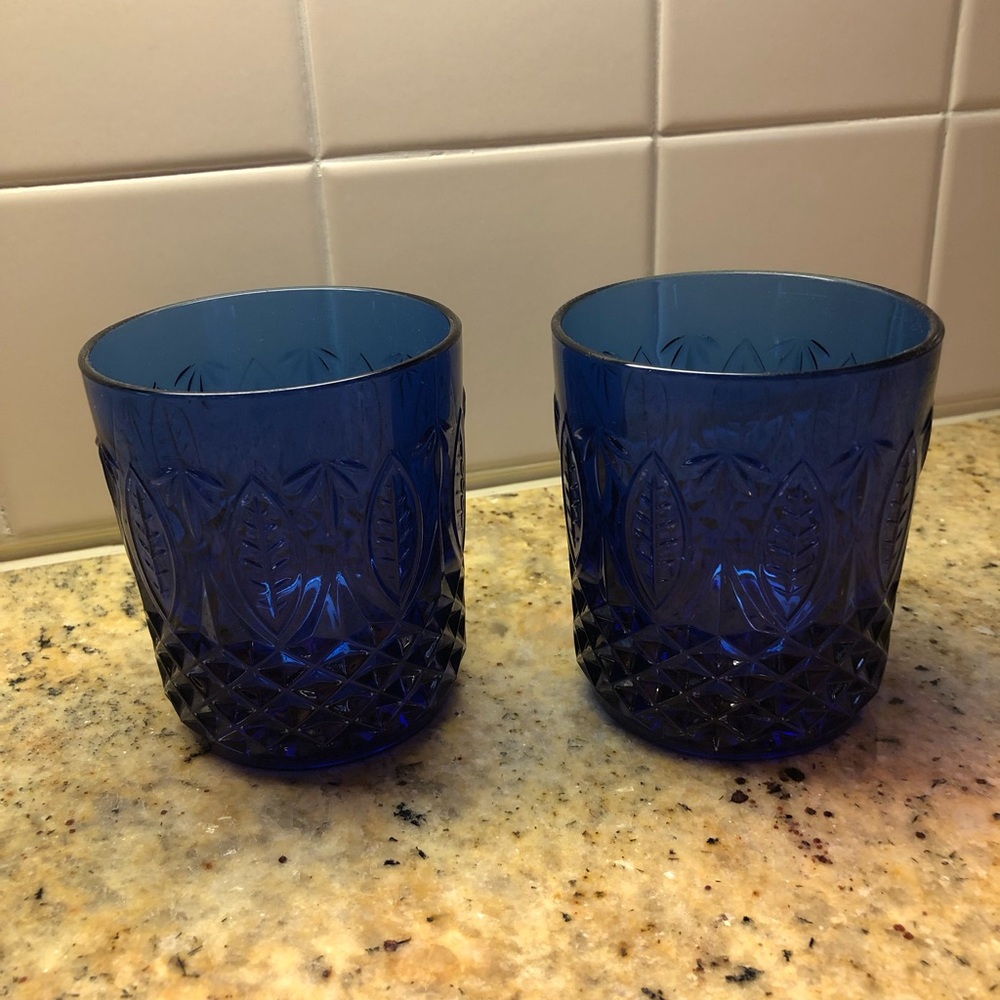 Avon Royal Sapphire Tumblers